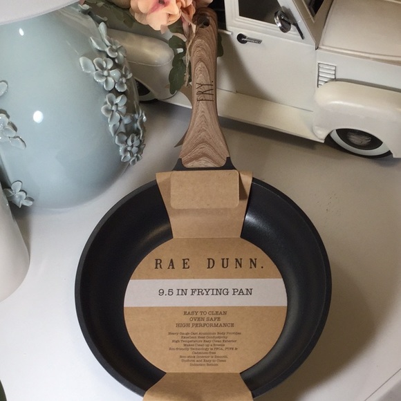 Rae Dunn FRY. 9.5” Frying Pan - WHITE - Picture 3 of 4